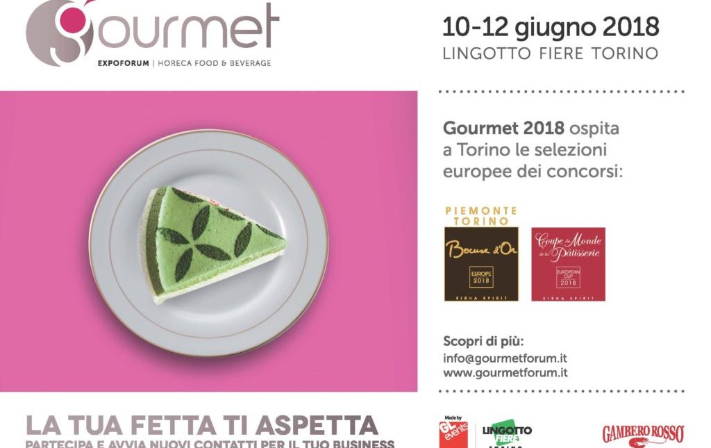 Gourmet Expoforum: 10-12 giugno 2018