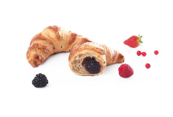 Croissant integrale e semi ai frutti di bosco | CROISSANTORINO